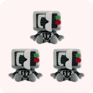 Badware Plush 3PCS