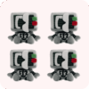 Badware Plush 4PCS