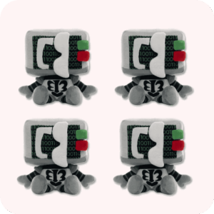 Badware Plush 4PCS